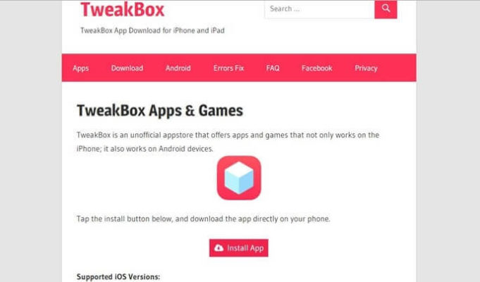 iPhone Ücretli Uygulamaları Ücretsiz İndir - TweakBox