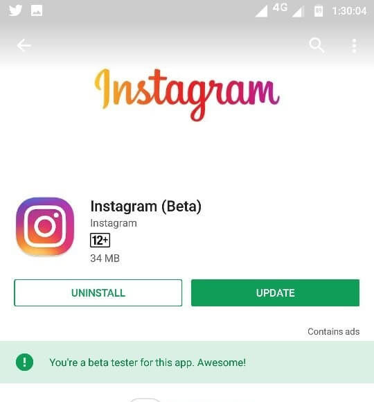 Instagram Akış Yenilemedi Hatası Çözüm